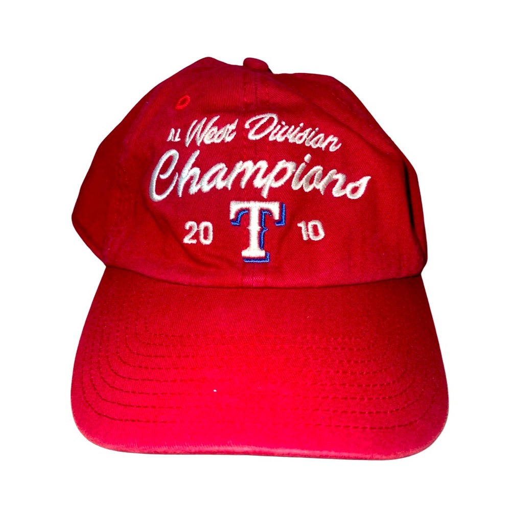 Texas Rangers Vintage DAD Baseball Hat: 2010 AFC Divisional Champs: 47 Brand